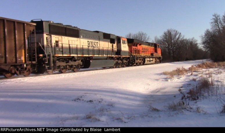 BNSF coal train